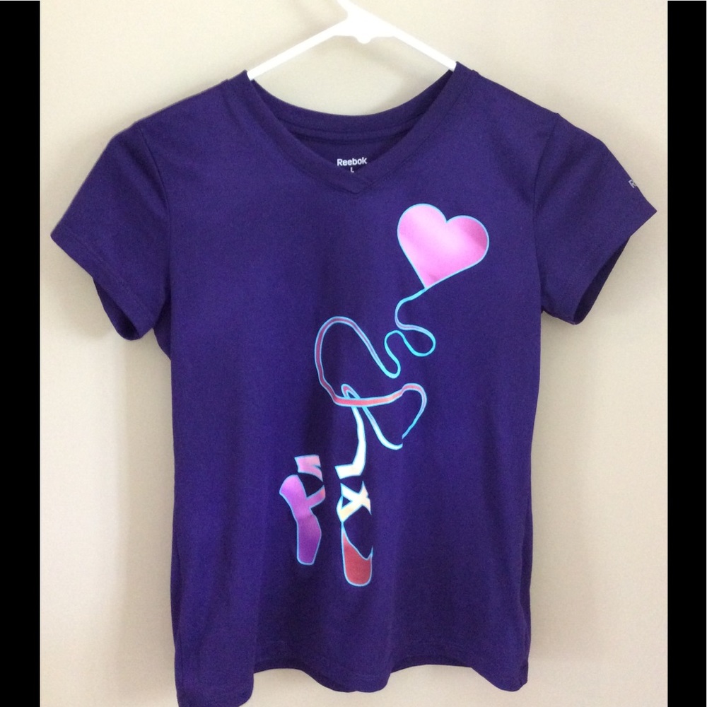 Reebok Dance V Neck Dry Tee